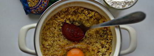 фрикадельки из булгура в томатном соусе. Шаг 2