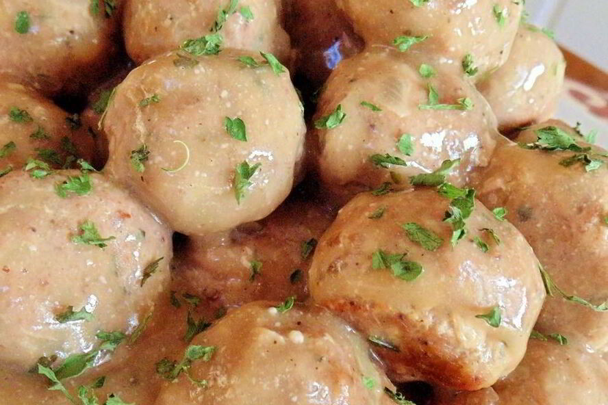 Рецепт фрикаделек из фарша индейки с подливой