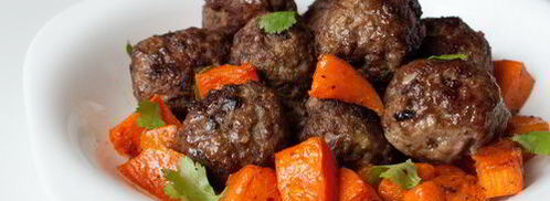 фрикадельки из говядины с печеной тыквой. Шаг 8