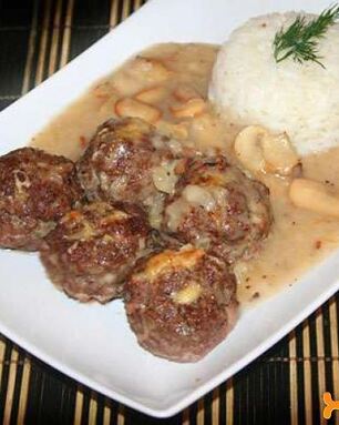 Фрикадельки из говядины