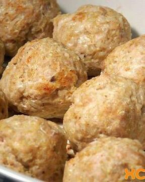 Фрикадельки из индейки