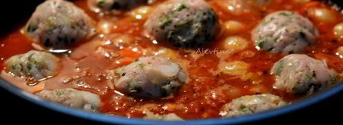 фрикадельки из индюшки в испанском стиле. Шаг 6