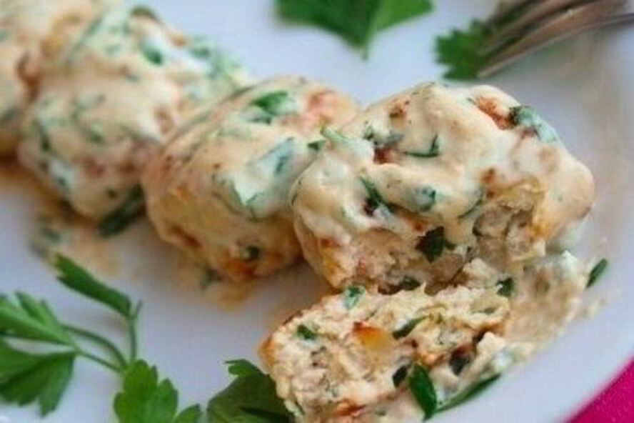 Рецепт фрикаделек из куриного фарша с сыром