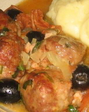 Фрикадельки из ветчины