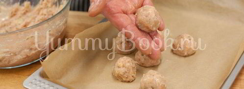 фрикадельки с овощами в томатном соусе. Шаг 2