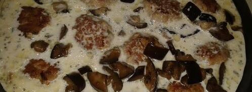 фрикадельки тушеные с баклажанами. Шаг 8