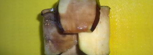 фрикадельки в баклажанных конвертах. Шаг 8