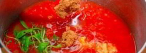 куриные фрикадельки в ароматном томатном соусе. Шаг 3