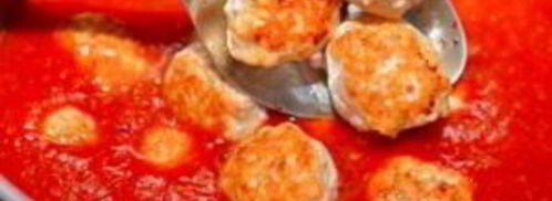 куриные фрикадельки в ароматном томатном соусе. Шаг 8