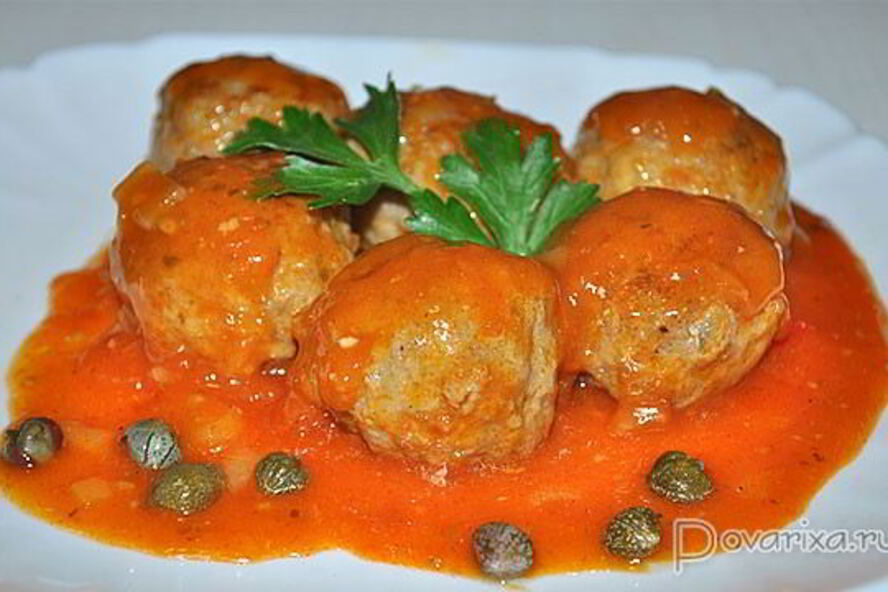 Рецепт мексиканских фрикаделек в томатном соусе