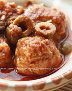 Рыбные фрикадельки по-алжирски