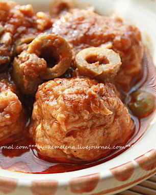 Рыбные фрикадельки по-алжирски