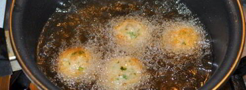 рыбные фрикадельки во фритюре. Шаг 4