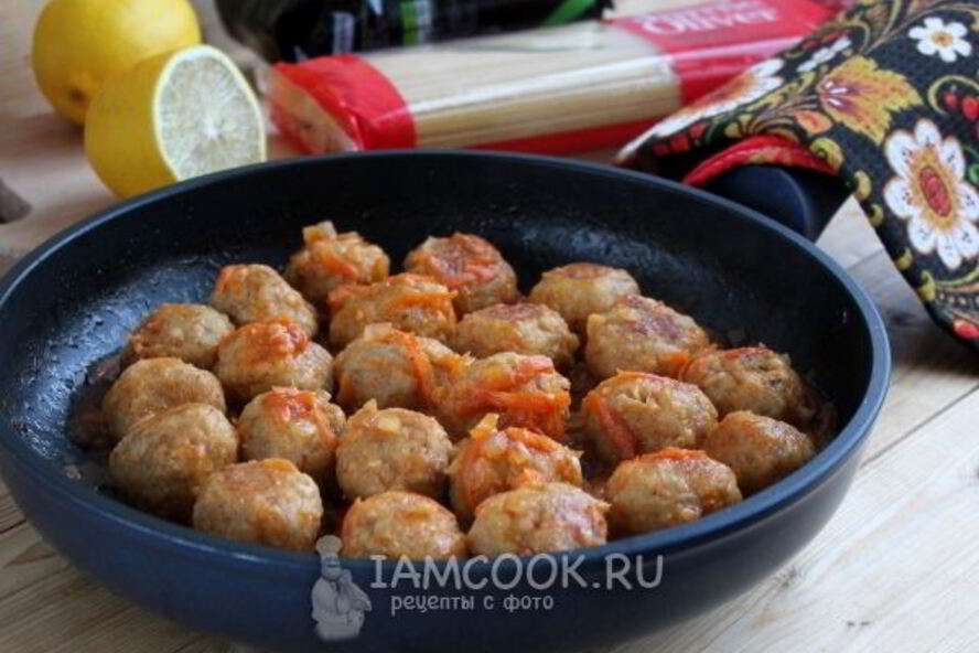 Рецепт рыбных фрикаделек