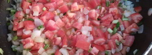 гарнир из кабачков и баклажанов. Шаг 3