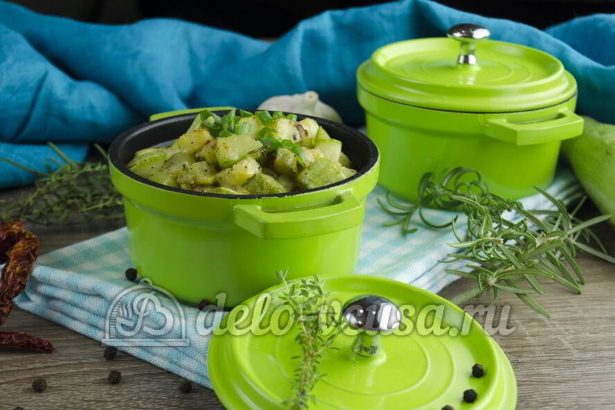 Рецепт гарнира из кабачков