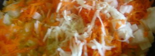 гарнир из красной чечевицы. Шаг 2