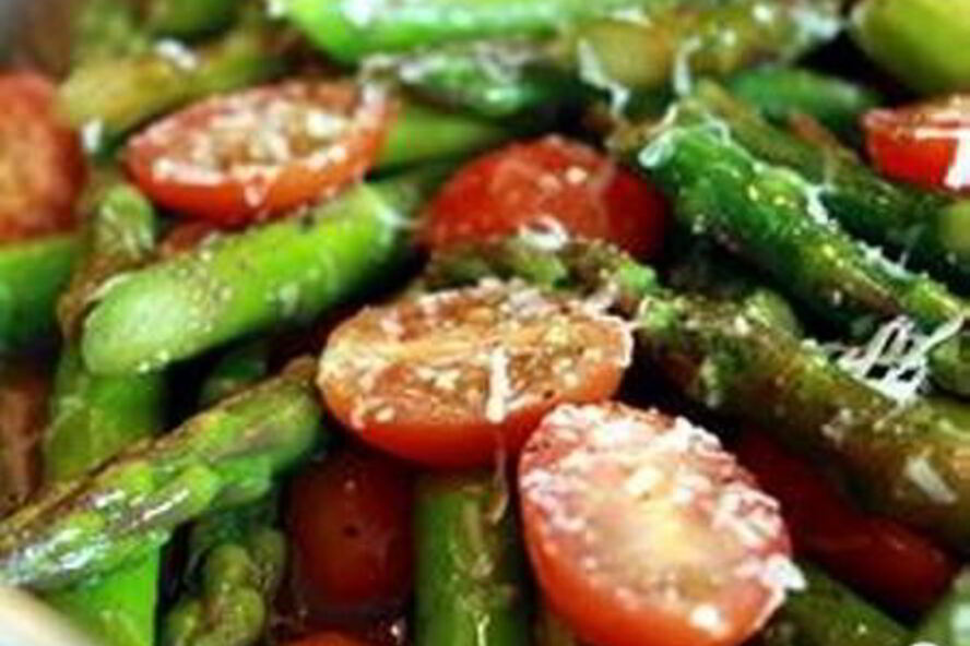 Рецепт гарнира из спаржи