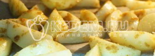 картофель дольками в духовке. Шаг 5