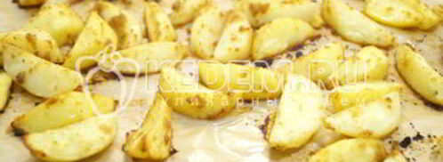 картофель дольками в духовке. Шаг 6