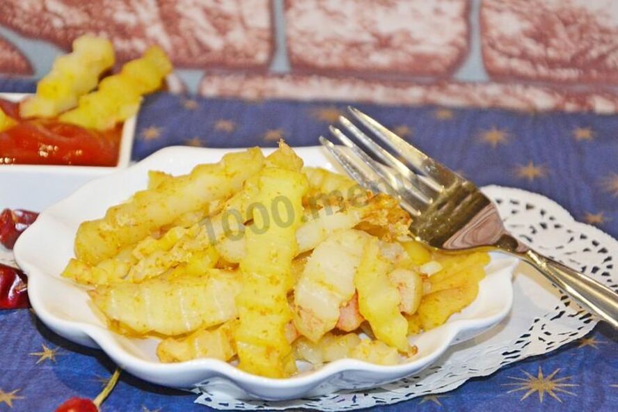 Рецепт картофеля фри в духовке
