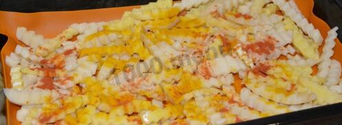 картофель фри в духовке. Шаг 6