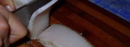 картофель с беконом в фольге. Шаг 4