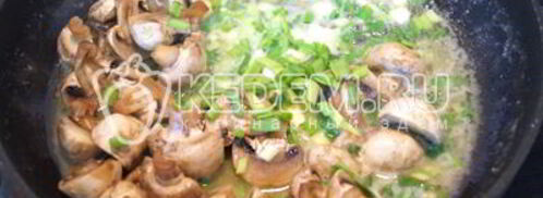 картофель с грибами в духовке. Шаг 5