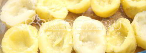 картофель с грибами в духовке. Шаг 6