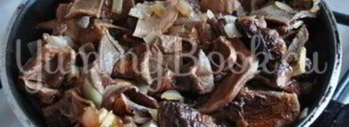 картофель с грибами в горшочке. Шаг 2