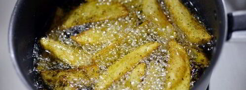 картофель во фритюре с сырным соусом. Шаг 12