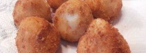 картофельные крокеты с куриной начинкой. Шаг 4