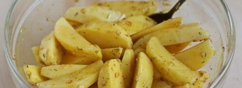 картошка дольками в духовке. Шаг 8