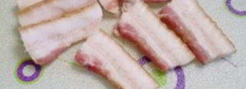 картошка с салом и чесноком в духовке. Шаг 2