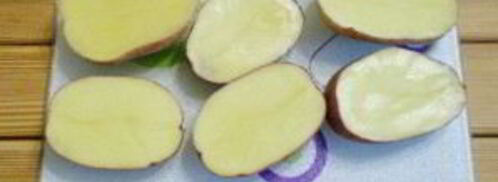 картошка с салом и чесноком в духовке. Шаг 3