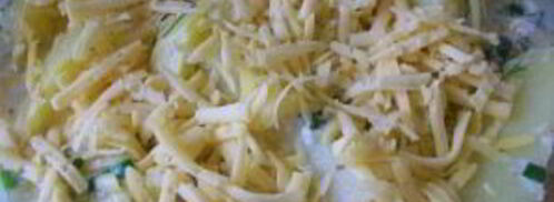 картошка в духовке со сметаной и сыром. Шаг 8