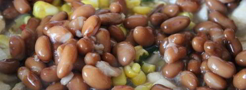 лимонный рис с курицей, кинзой и фасолью. Шаг 4