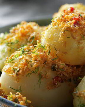 Молодой картофель по-кончаловски