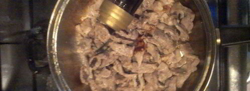 молодой картофель со свининой. Шаг 7