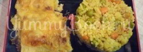 нежный рис с простыми овощами. Шаг 6