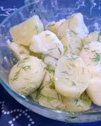 Отварной картофель на гарнир