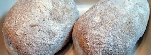 печеный картофель с креветочным салатом. Шаг 3