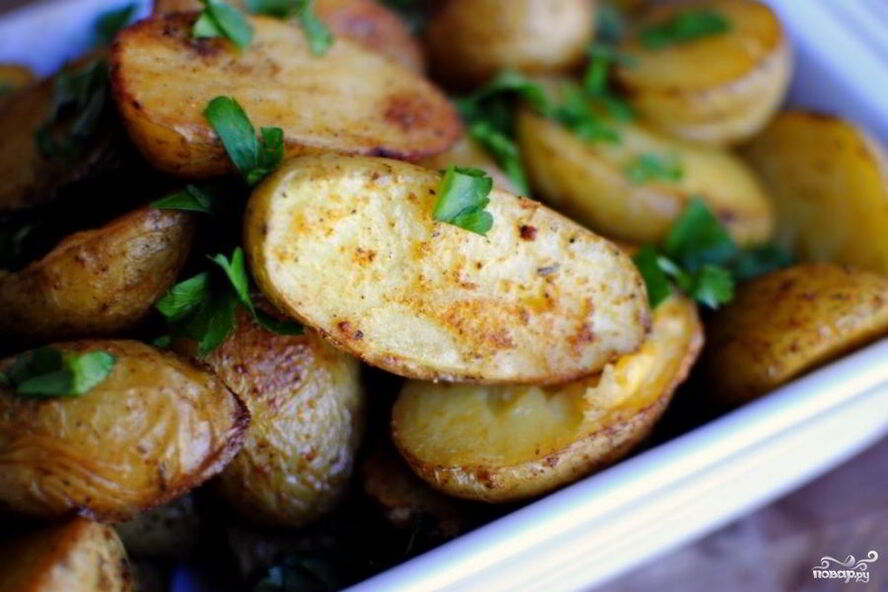 Рецепт пряного картофеля по-французски