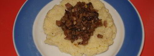 пшенные крокеты с грибами. Шаг 3