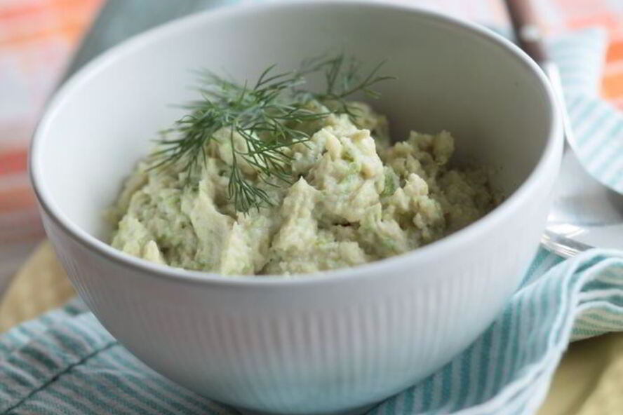 Рецепт пюре из картофеля и пастернака с кроликом