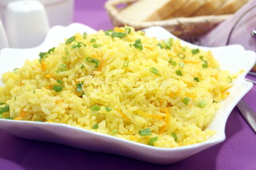 Рецепт риса на гарнир солнечный