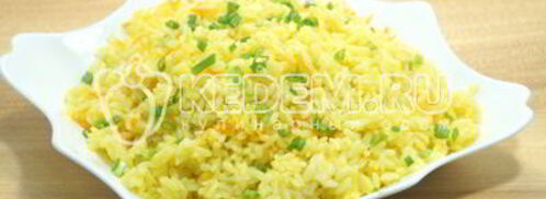 рис на гарнир солнечный. Шаг 6