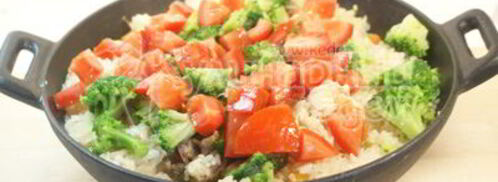 рис по-деревенски с курицей. Шаг 6