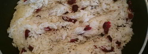 рис с клюквой. Шаг 3