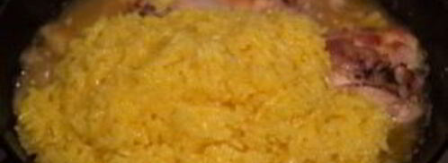 рис с курицей и ананасами. Шаг 8